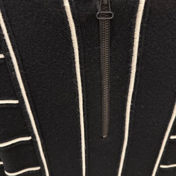 Alice + Olivia Knit Black Dress XS - Picture 4 of 4